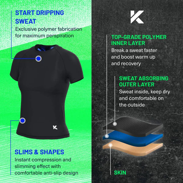 CAMISETA SAUNA MUJER