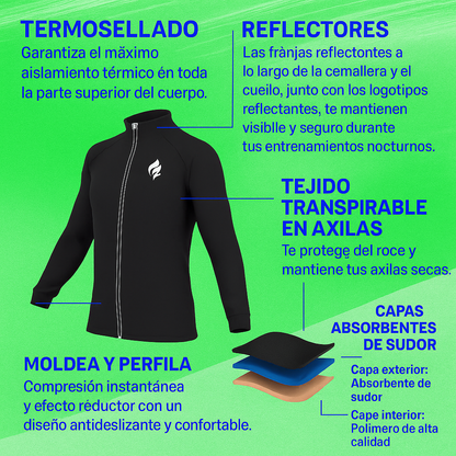 CHAQUETA SAUNA MUJER